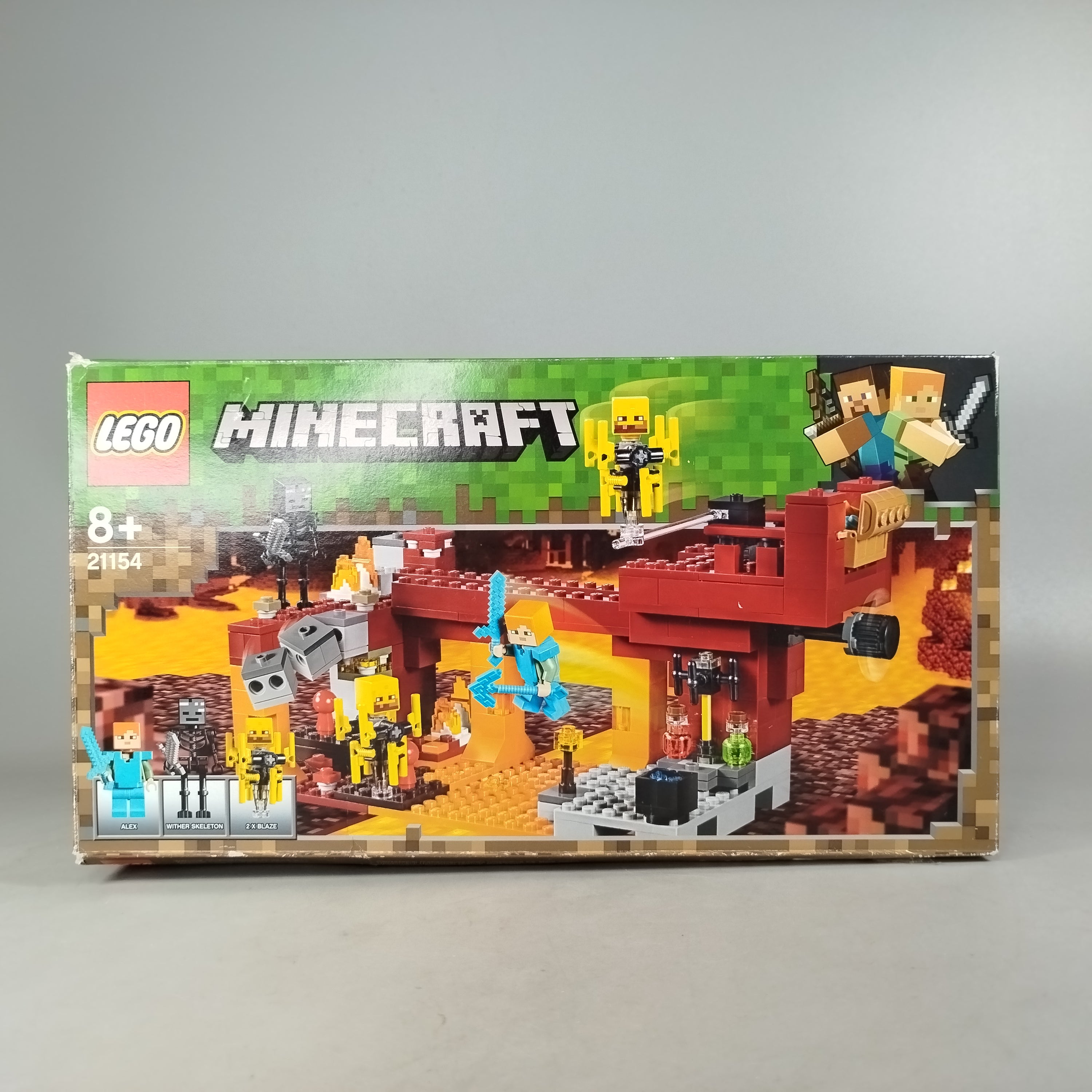 LEGO Minecraft Brücke 21154 Bauset, gebraucht, ab 6 7 8 Jahre | ✅ geprüft